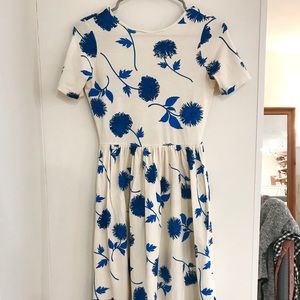 ASOS floral print midi dress